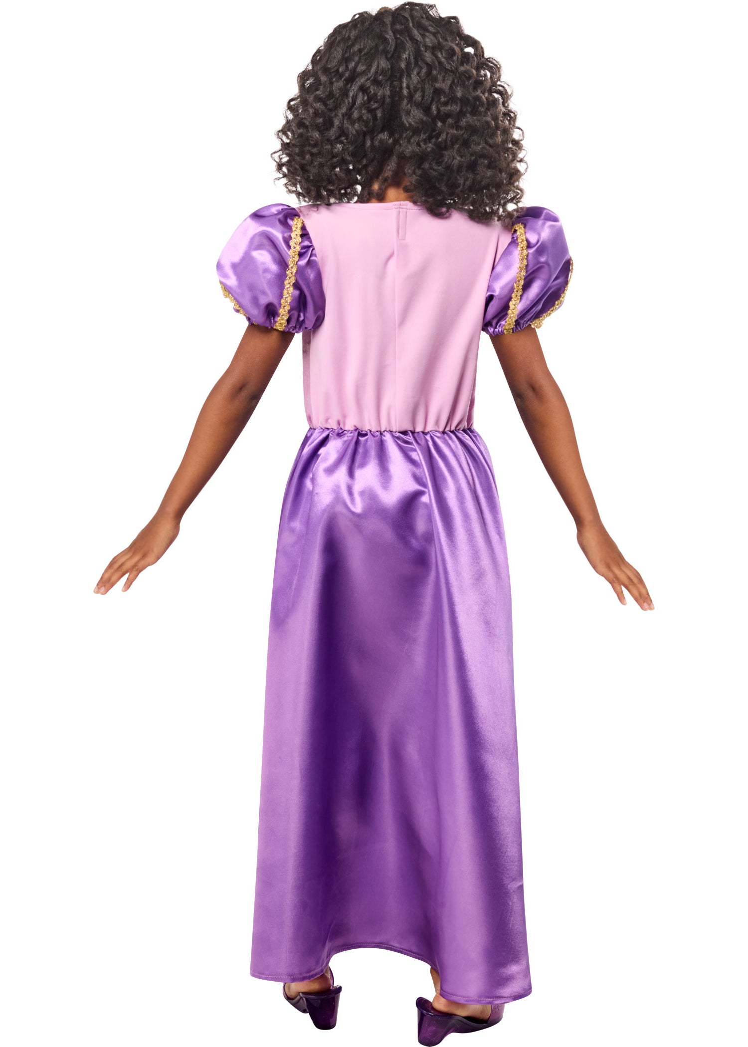 Purple Royal Princess Costume for Girls - Image 3