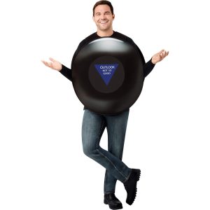 Adult Mattel Games Magic 8 Ball Costume