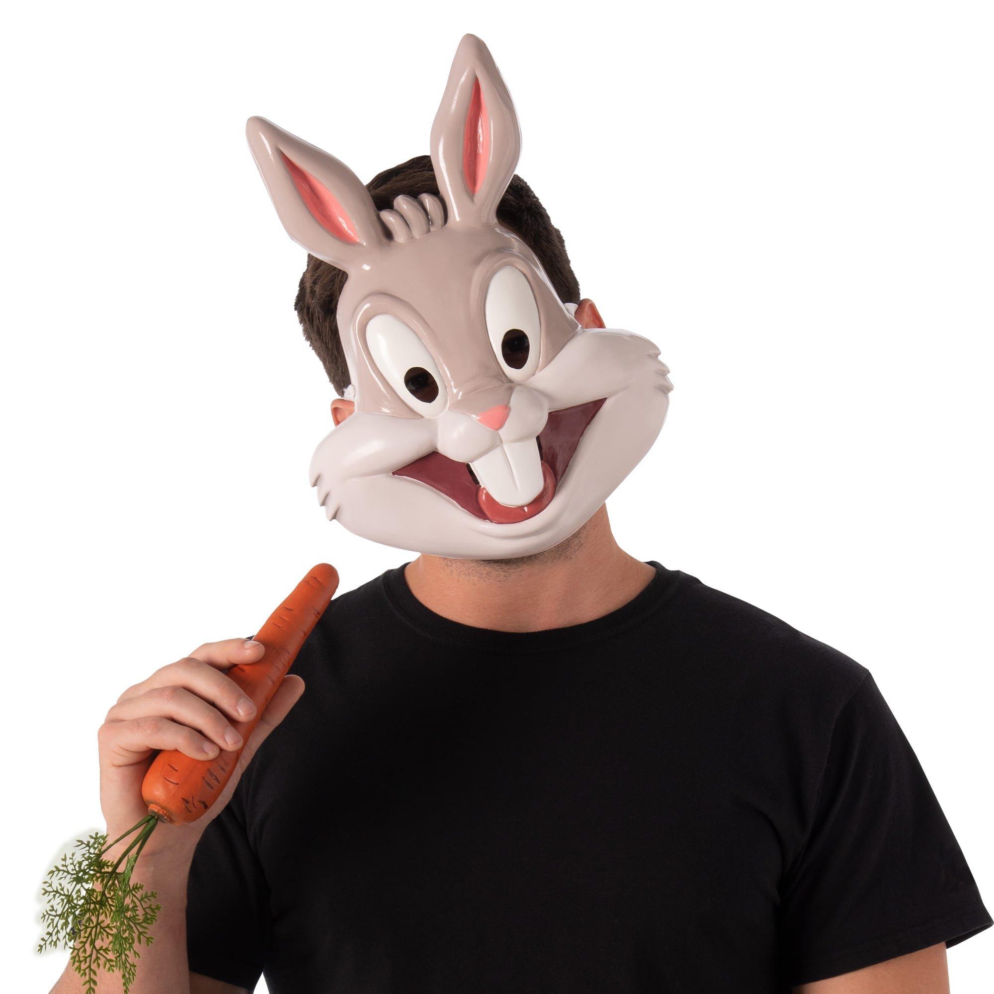 Adult Space Jam: A New Legacy Bugs Bunny Half Mask - Image 4