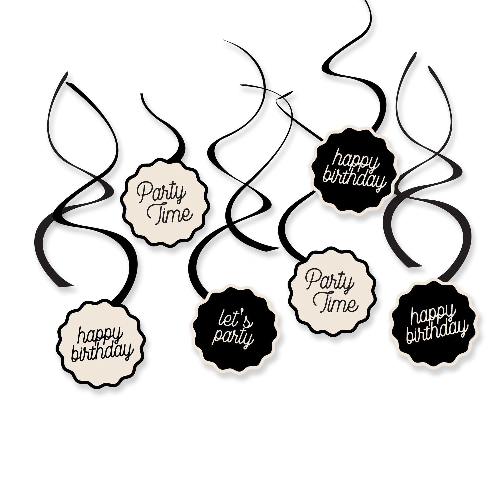 Birthday Chic Party Supplies Kit - Image 7