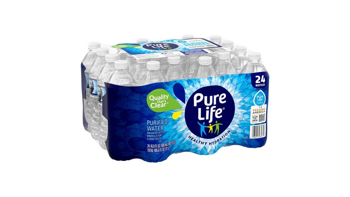 Nestle Pure Life Water Bottle (16.9 oz x 24 ct) - Image 4