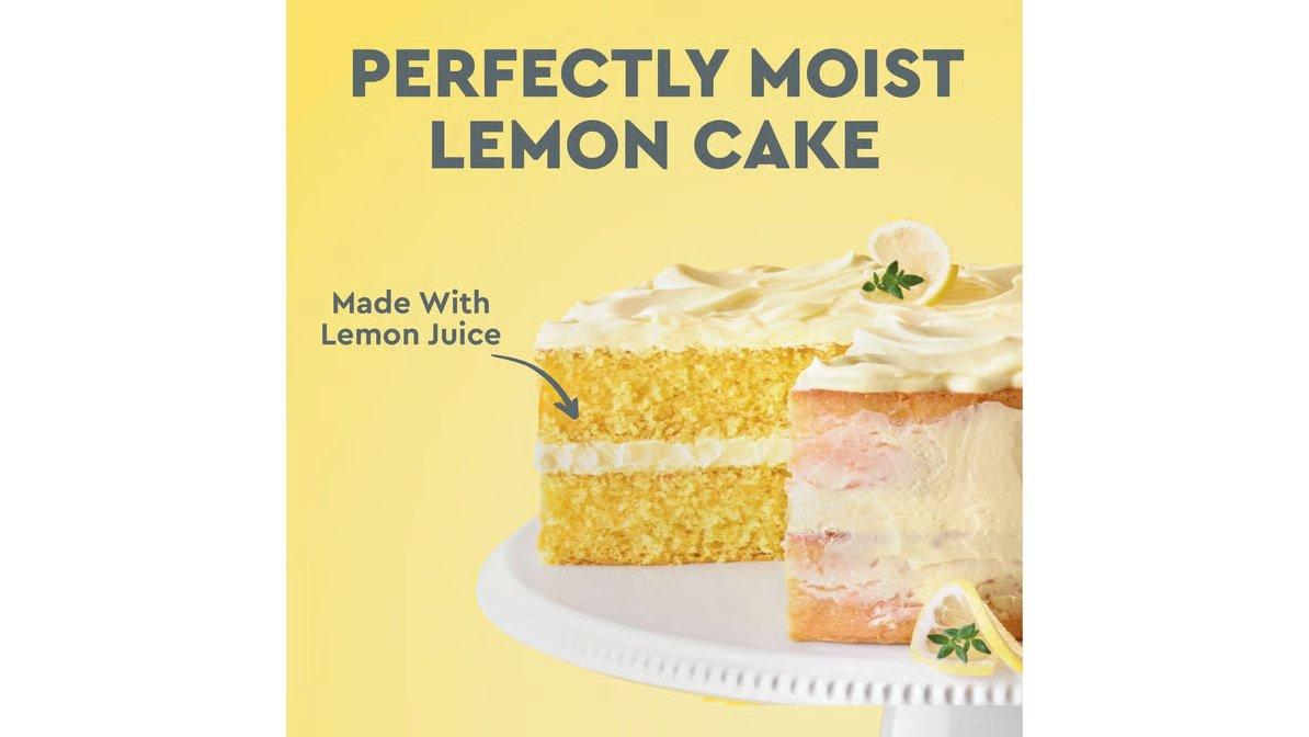 Duncan Hines Signature Perfectly Moist Cake Mix Lemon Supreme (15.25 oz) - Image 2