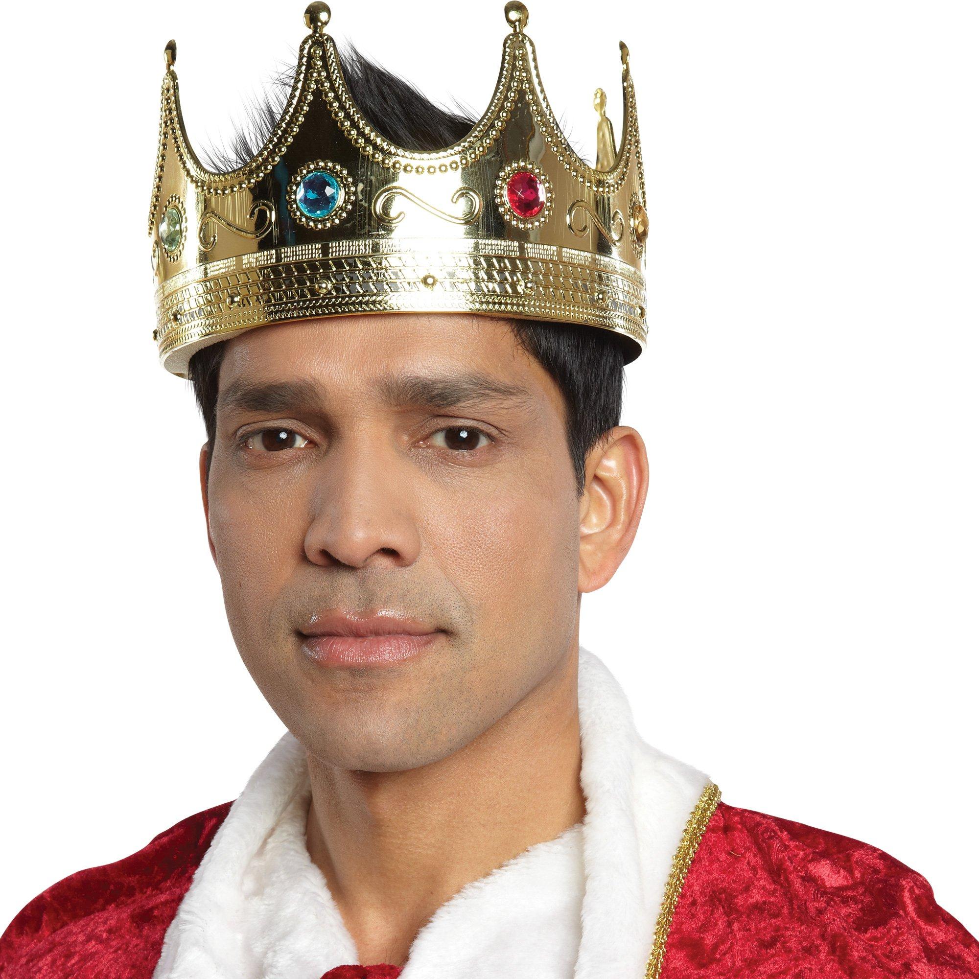 Adult Jeweled King Crown - Image 4