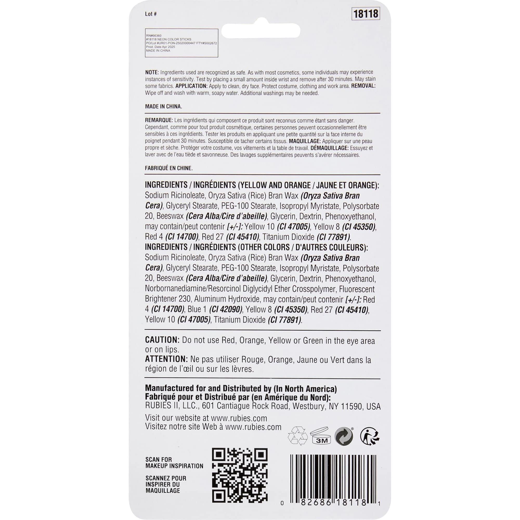 Makeup Sticks-Neons - Image 2