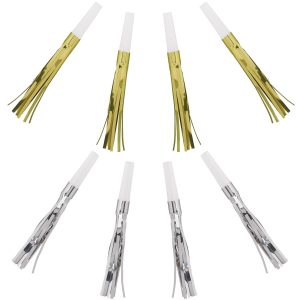 Metallic Gold & Silver Squawkers 30ct