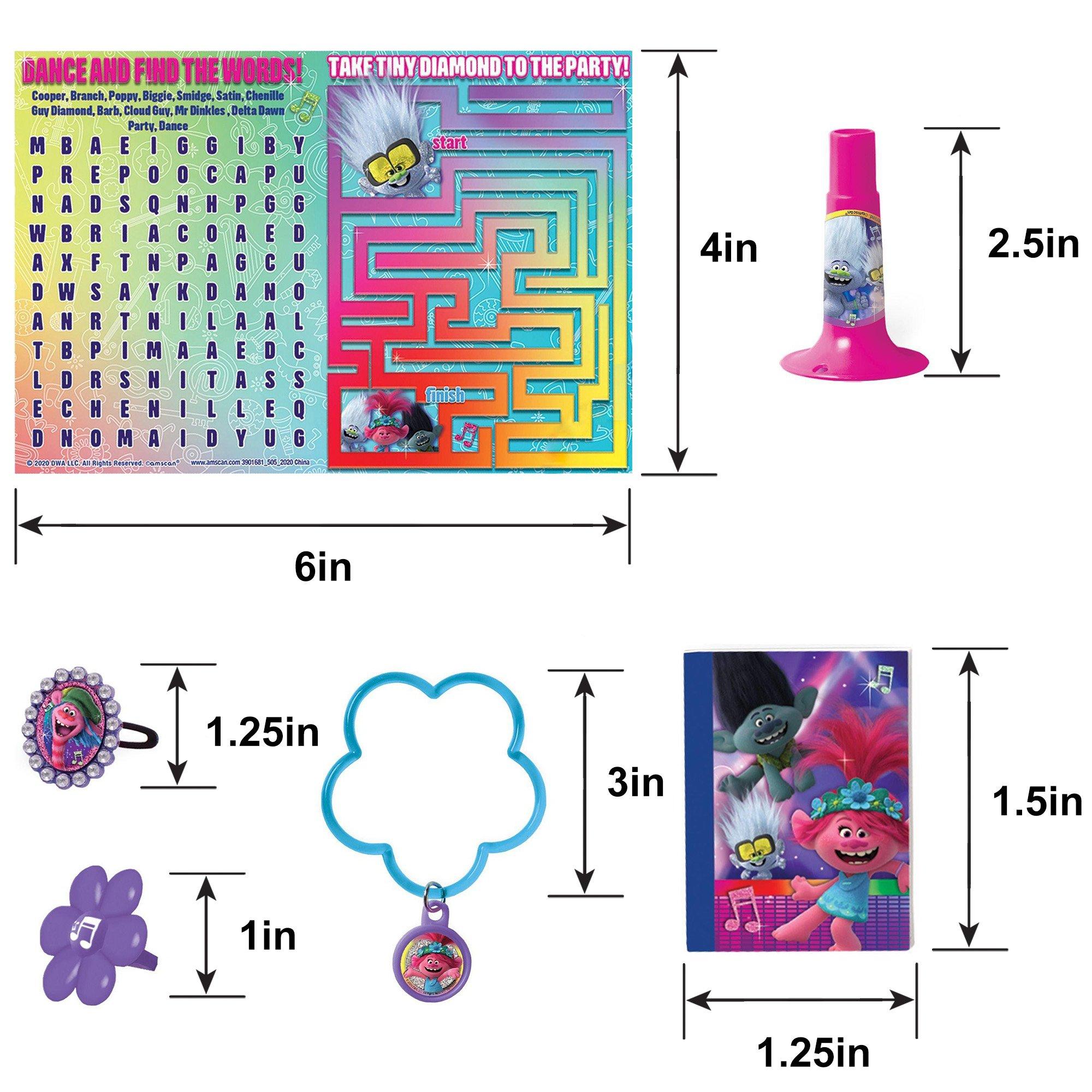 Trolls World Tour Favor Pack 48pc - Image 2