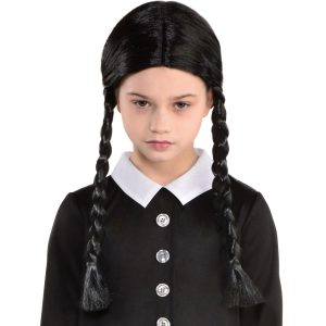 Wednesday Addams Wig for Kids - The Addams Family