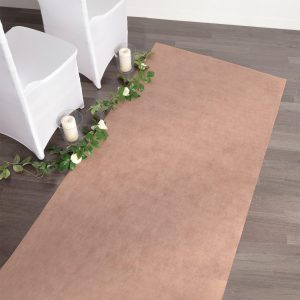 Tan Aisle Runner. 3ft x 100ft