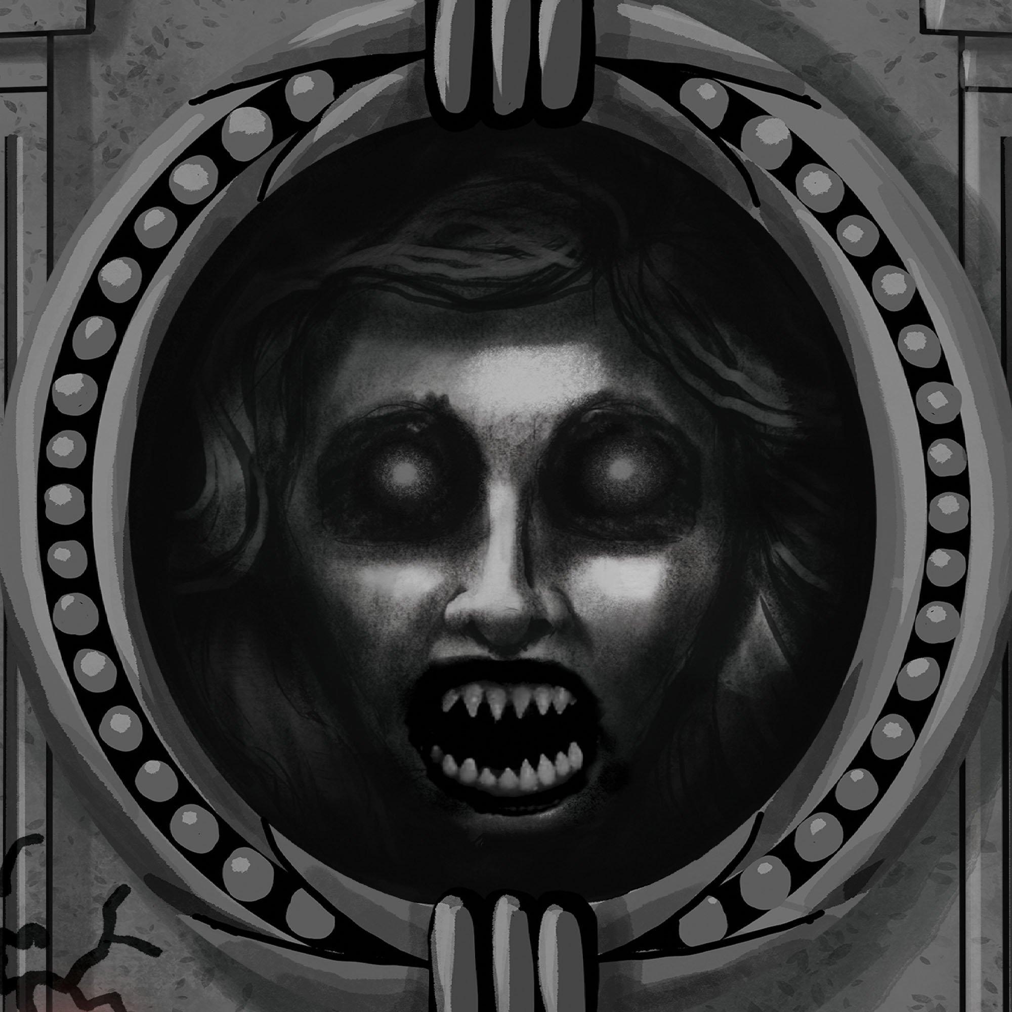 Light-Up Trapped Soul Tombstone. 14.75in x 22in - Image 3