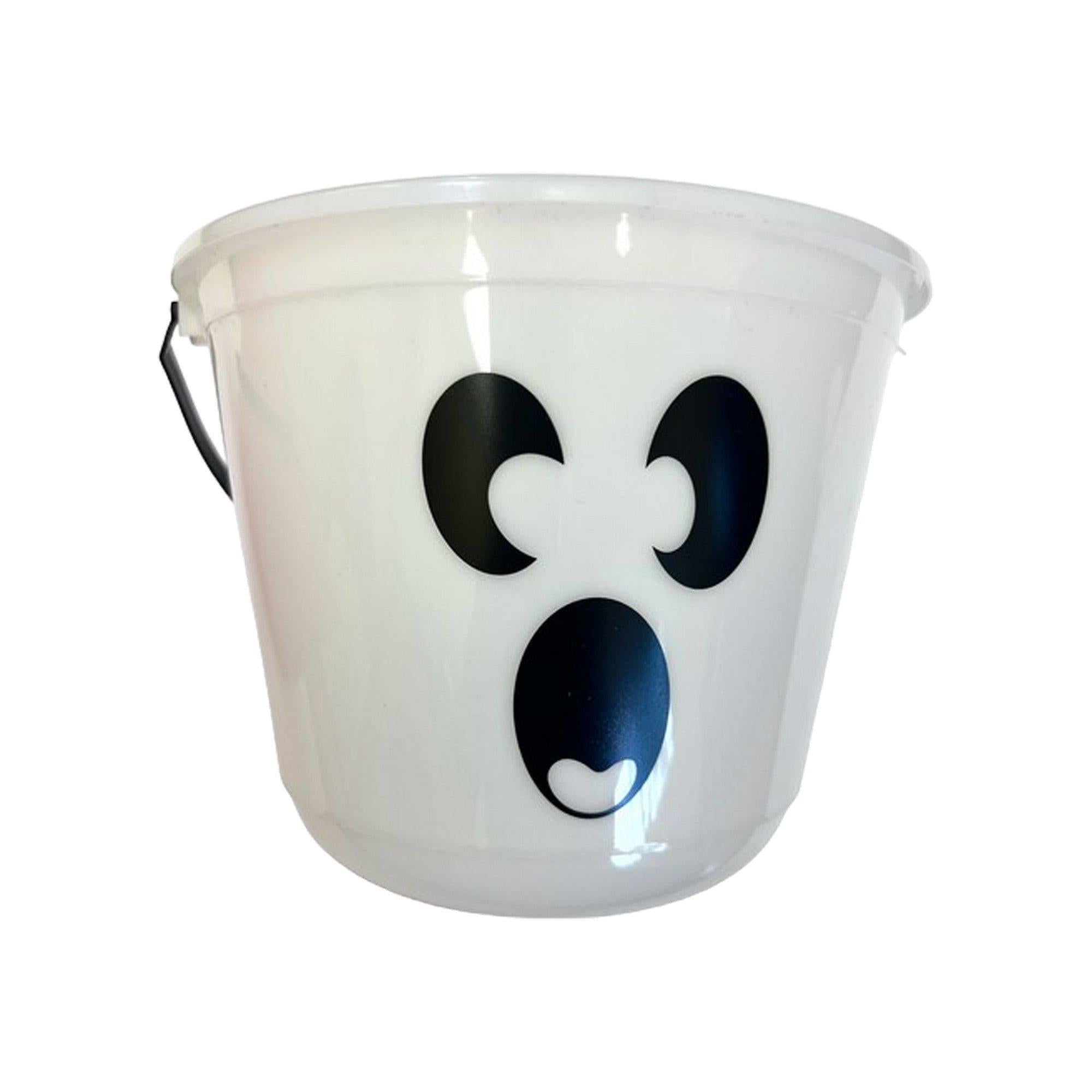 Glow-in-the-Dark Ghost Trick-or-Treat Bucket - Image 4