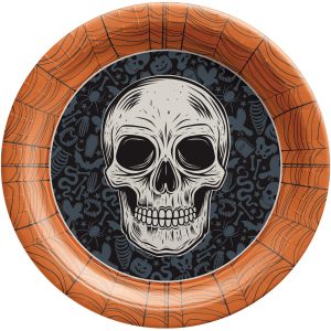 Wicked Hauntings Paper Dinner Plates. 10in. 20ct