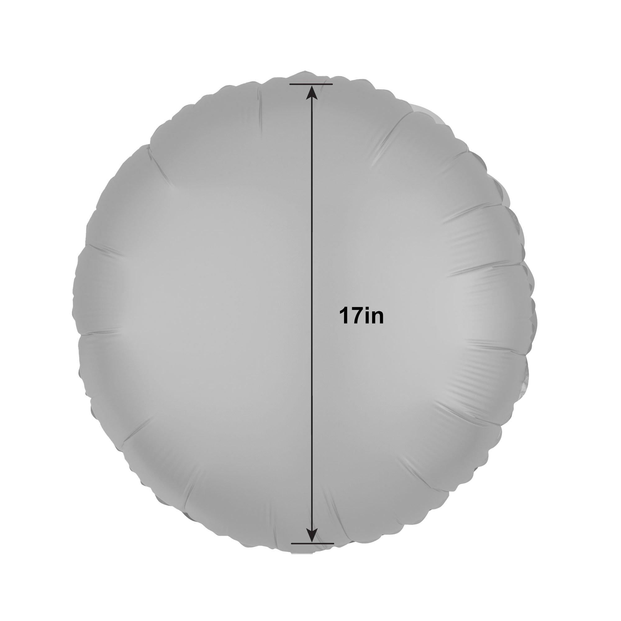 Playful Stripes Happy Father's Day Foil Balloon. 17in - Image 2