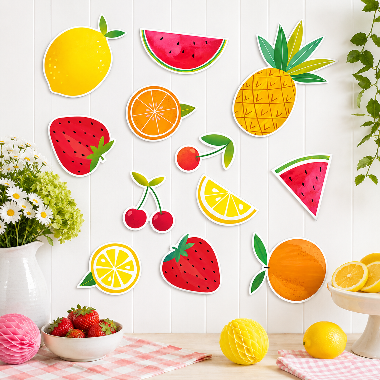 Summer Squeeze Cutouts. 12ct