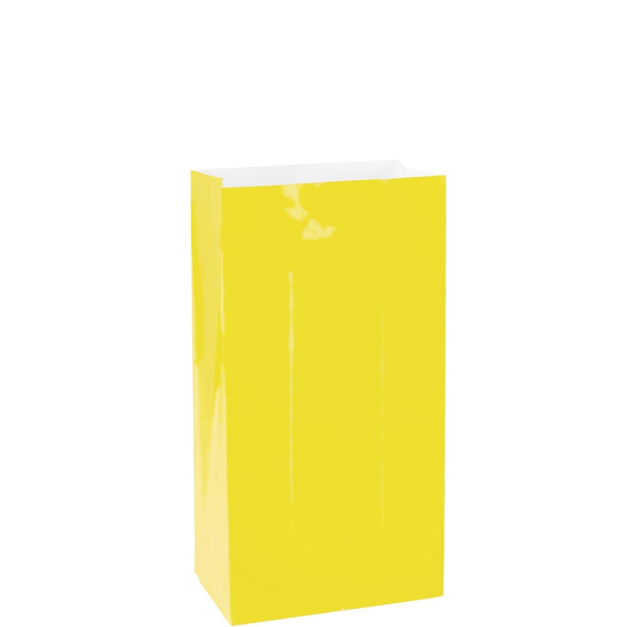 Medium Paper Treat Bags. 12ct. Assorted Colors - Image 15