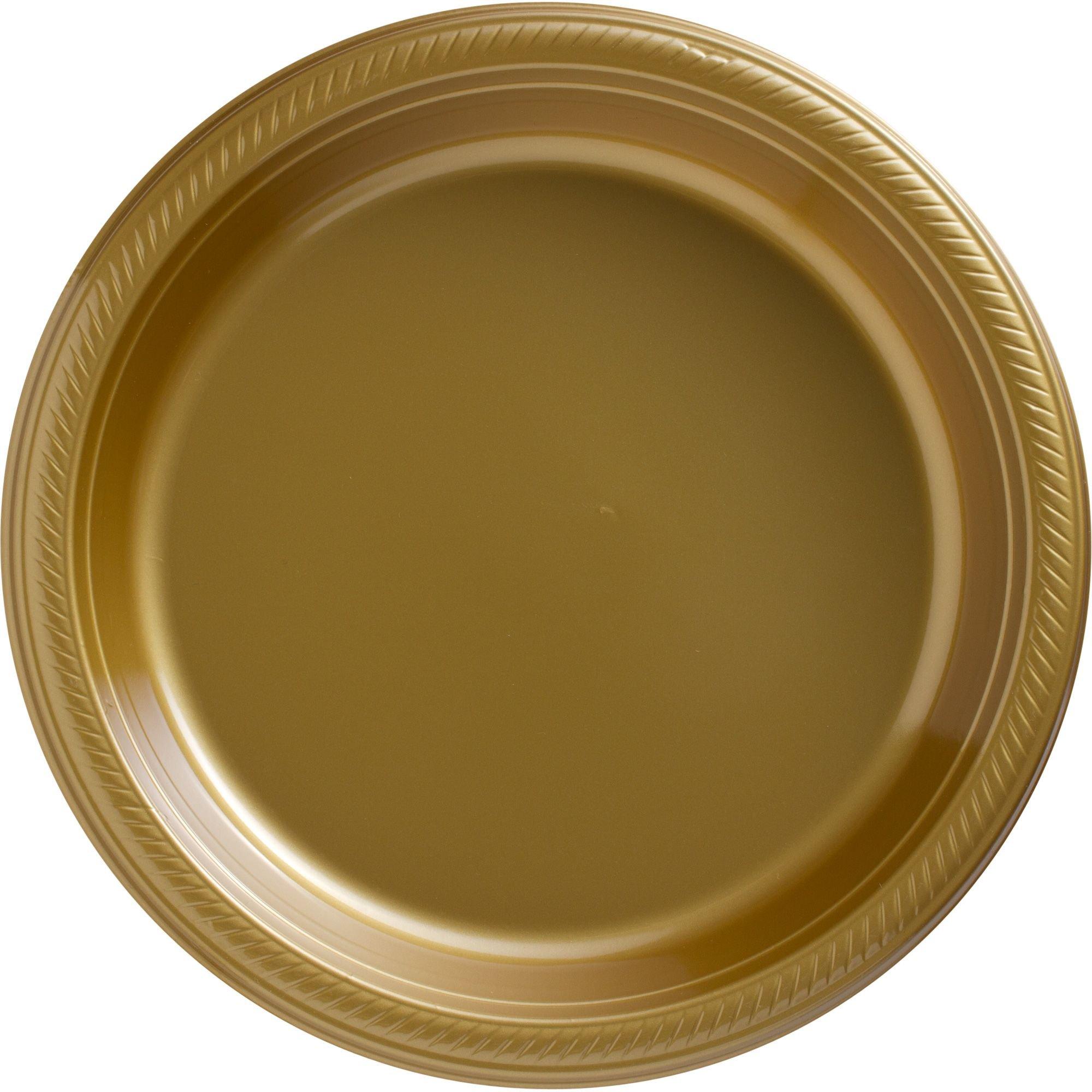 Plastic Dinner Plates. 10.25in. Assorted Colors. Multiple Counts - Image 25