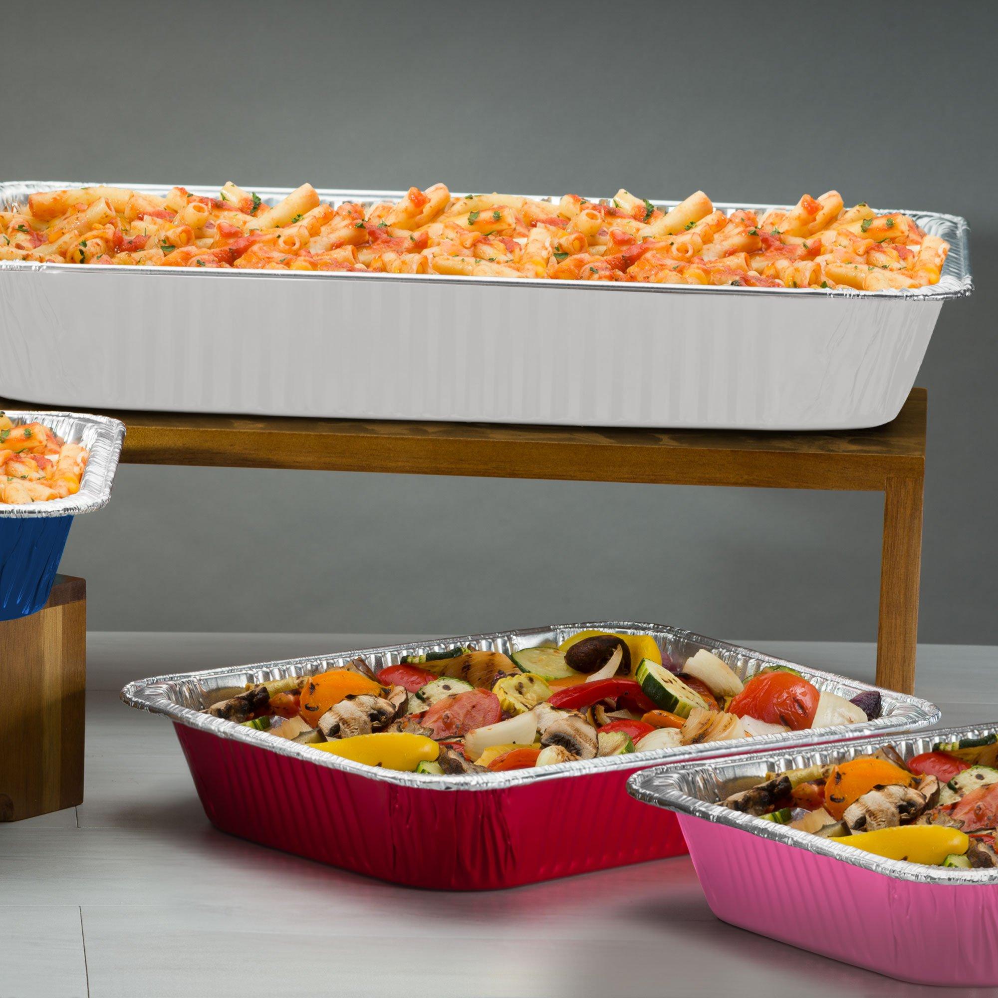 Aluminum Full Chafing Dish Steam Pan. Assorted Colors - Image 17