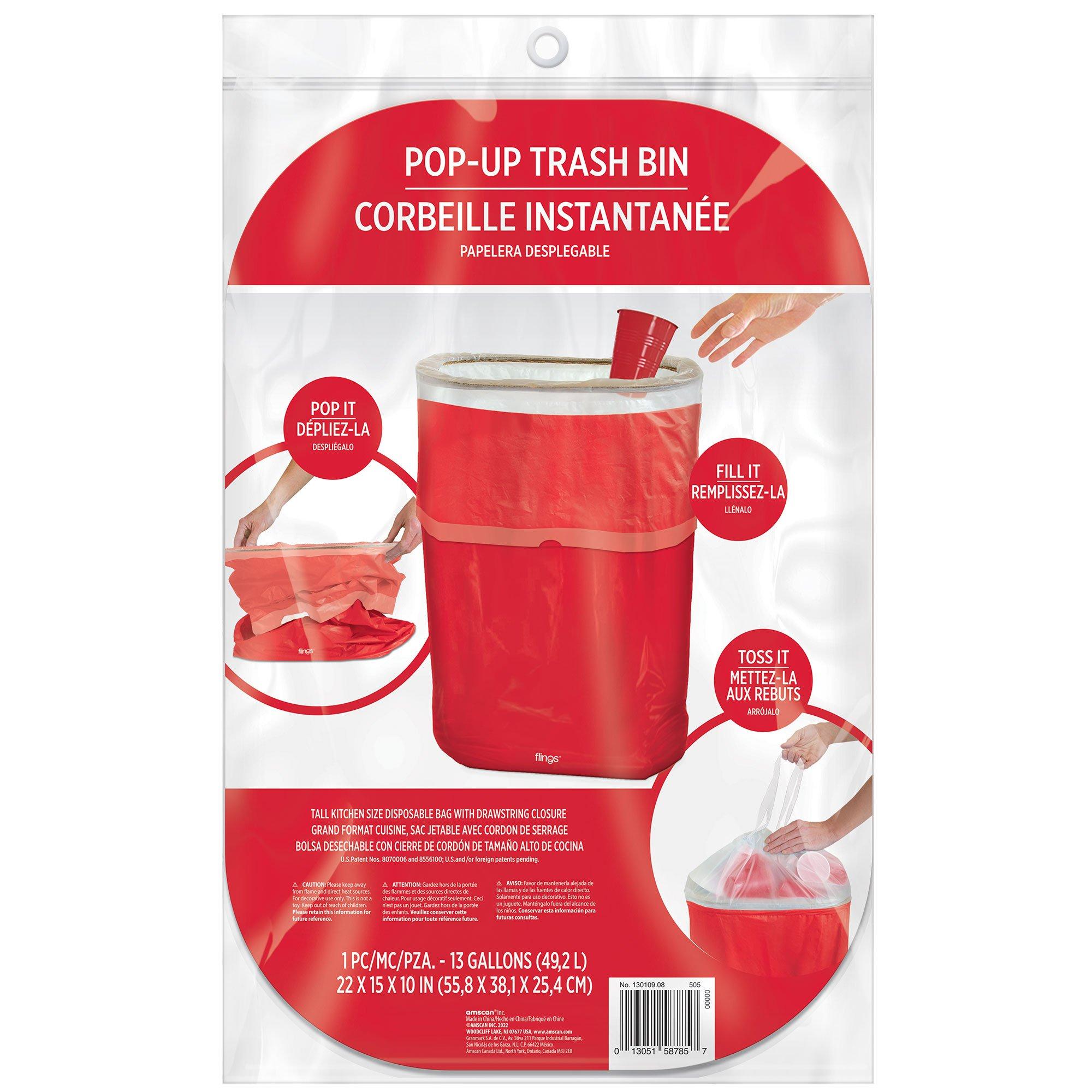 Pop-Up Trash Bin. Assorted Colors - Image 18