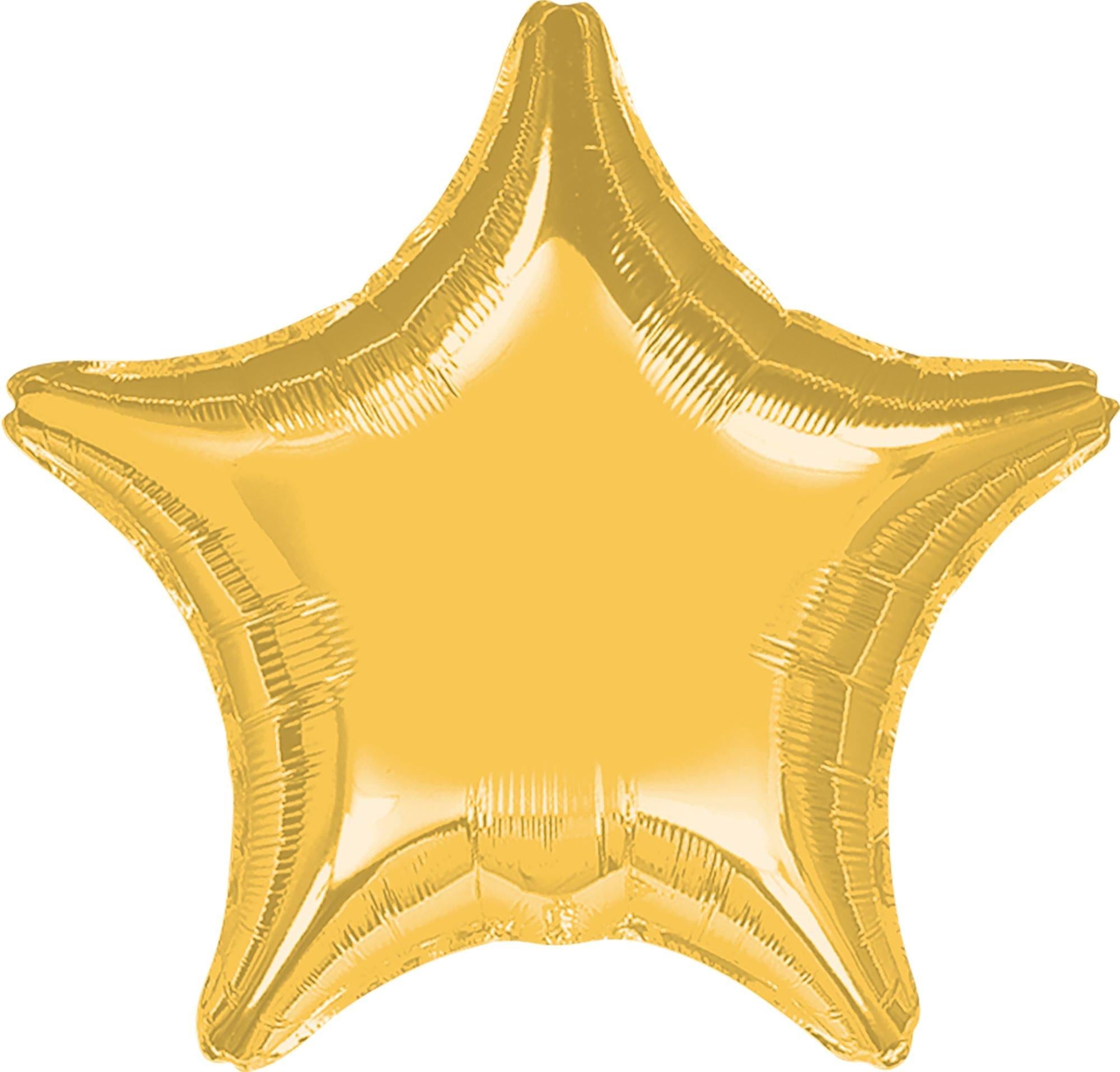 Giant Star Balloon. 32in. Assorted Colors - Image 2