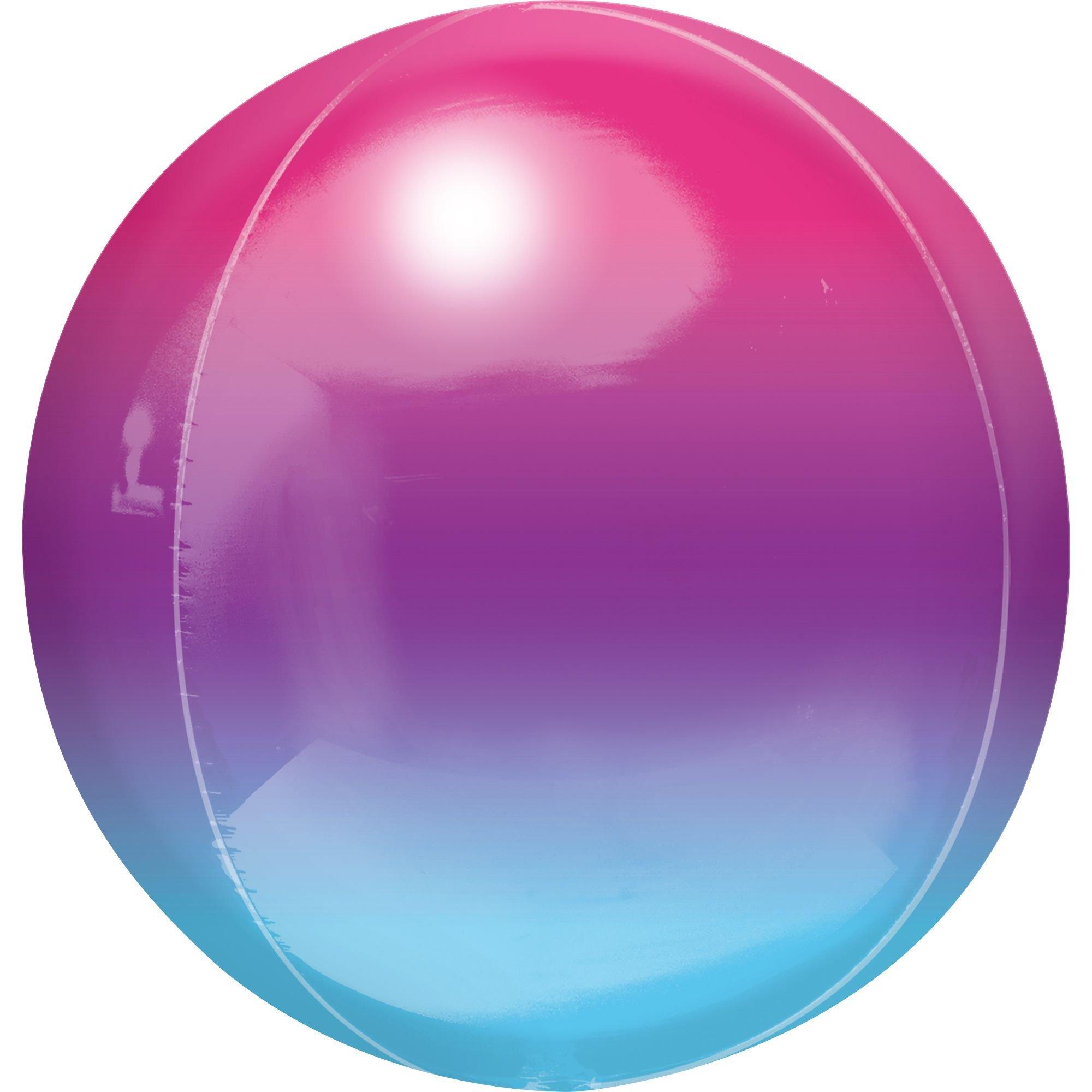 Ombre Orbz Balloon. Assorted Colors