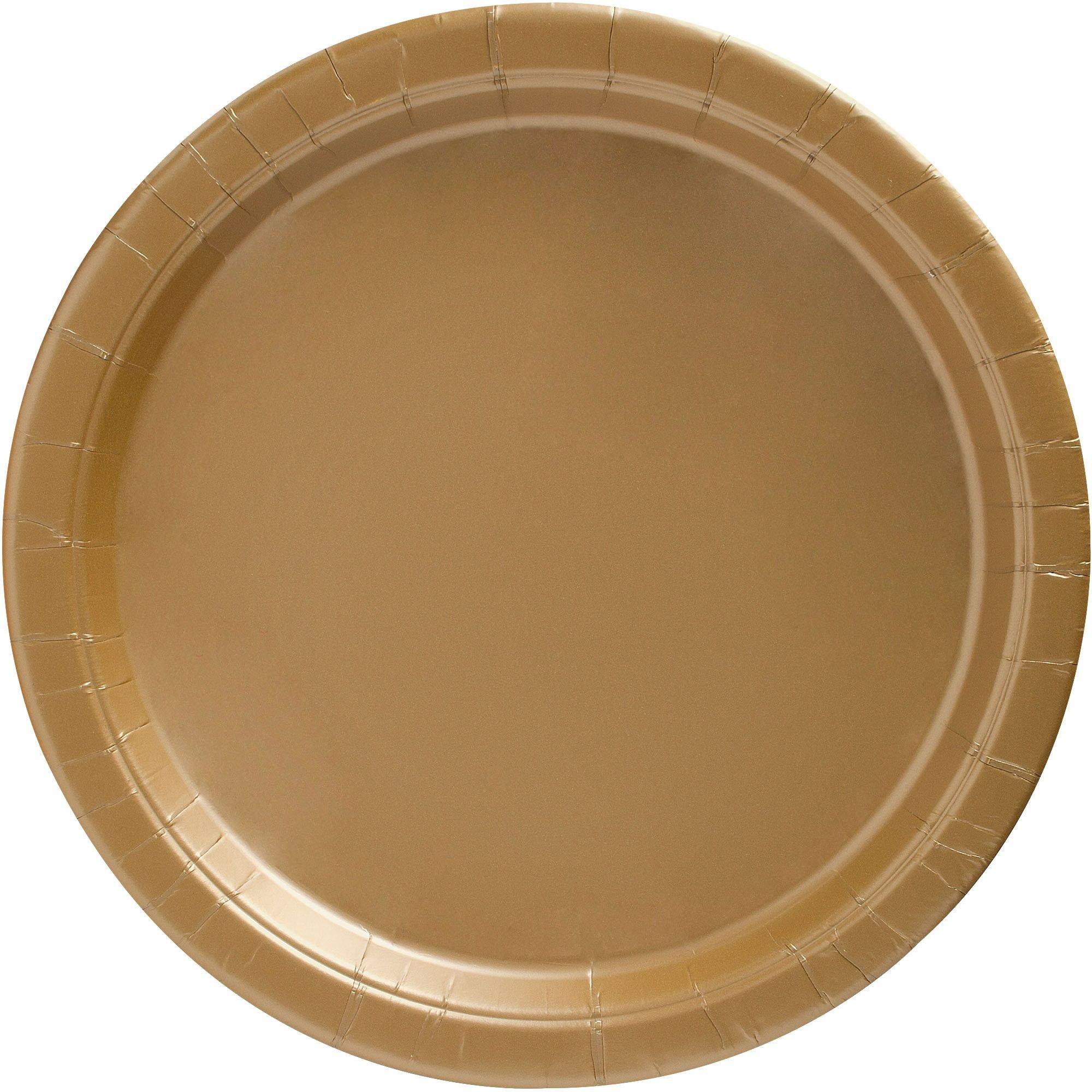 Extra Sturdy Paper Dinner Plates. 10in. Assorted Colors. Multiple Counts - Image 21