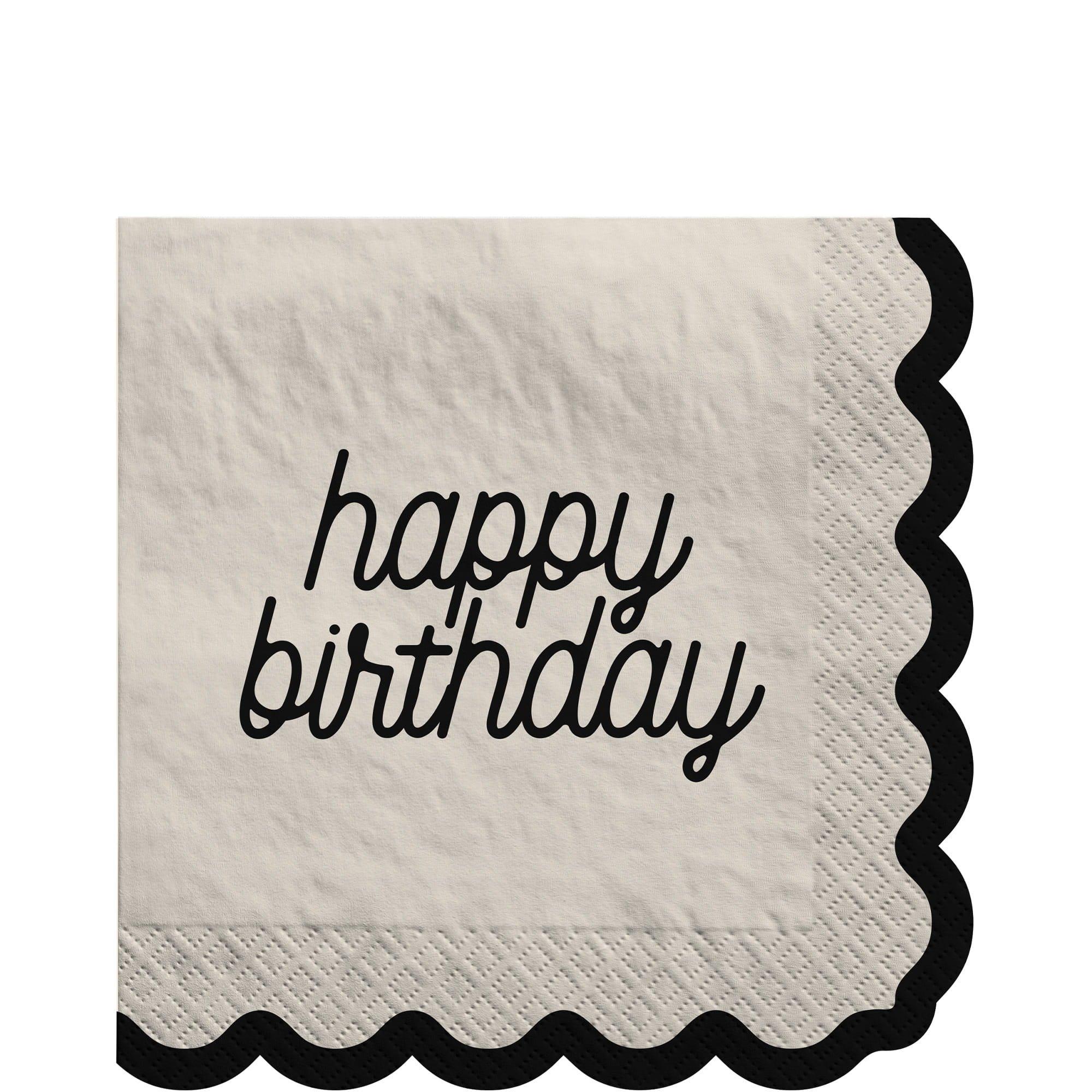 Birthday Chic Party Supplies Kit - Image 4