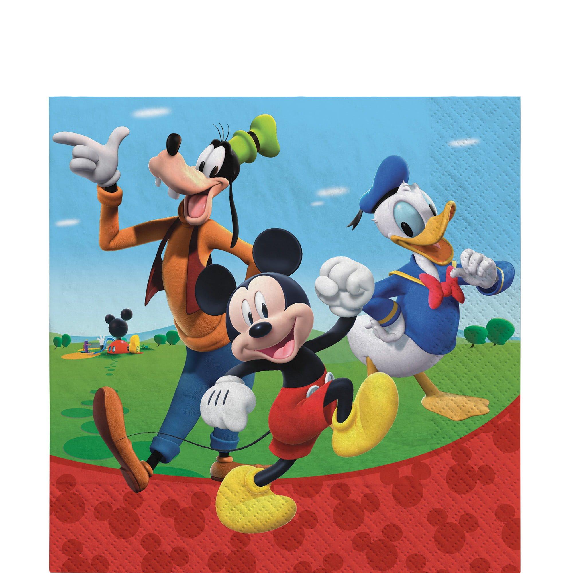 Mickey Mouse Clubhouse Beverage Napkins. 16ct. Assorted Options - Image 3