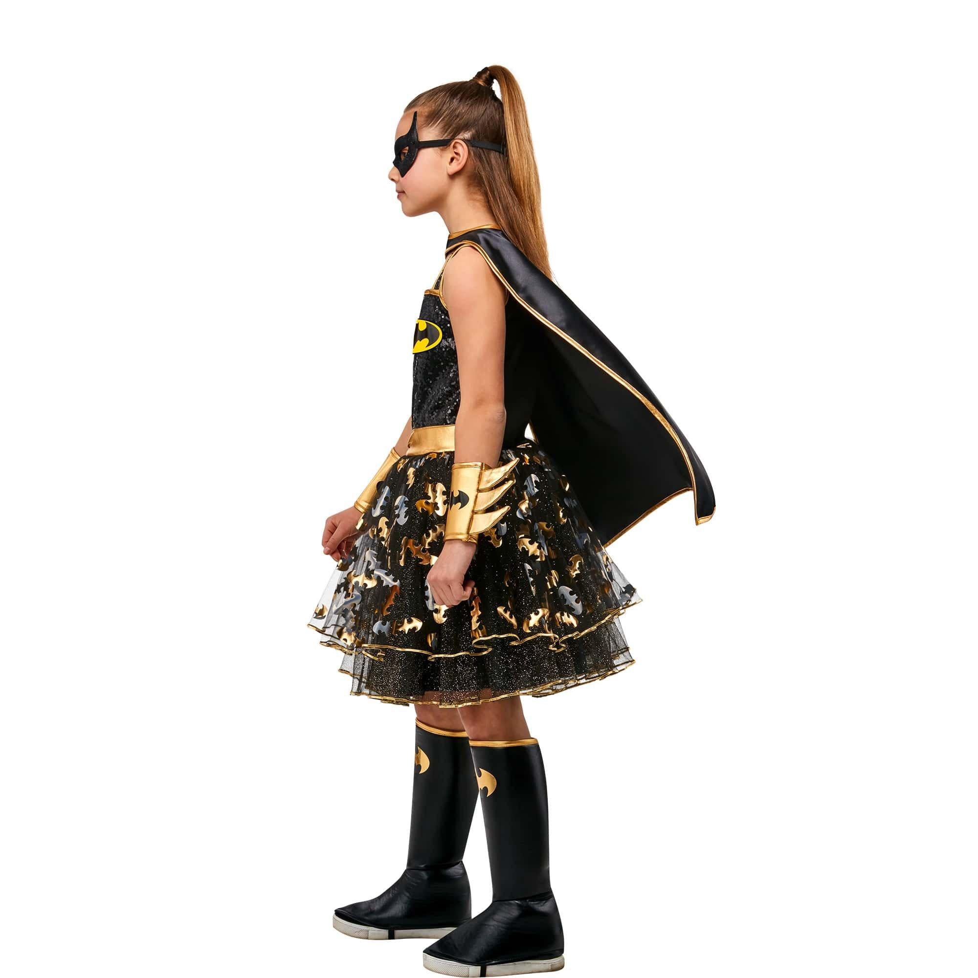 Girls' Sequin DC Comics Batgirl Costume - Deluxe - Image 2