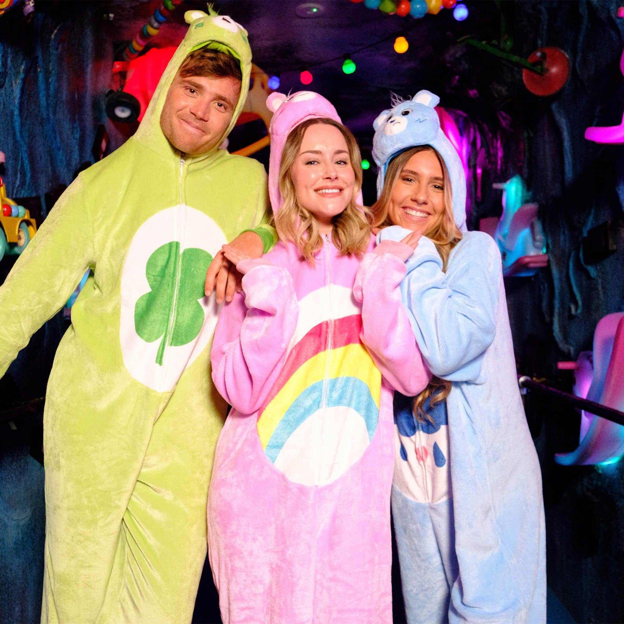 Adult Care Bears Cheer Bear Costume - Image 4