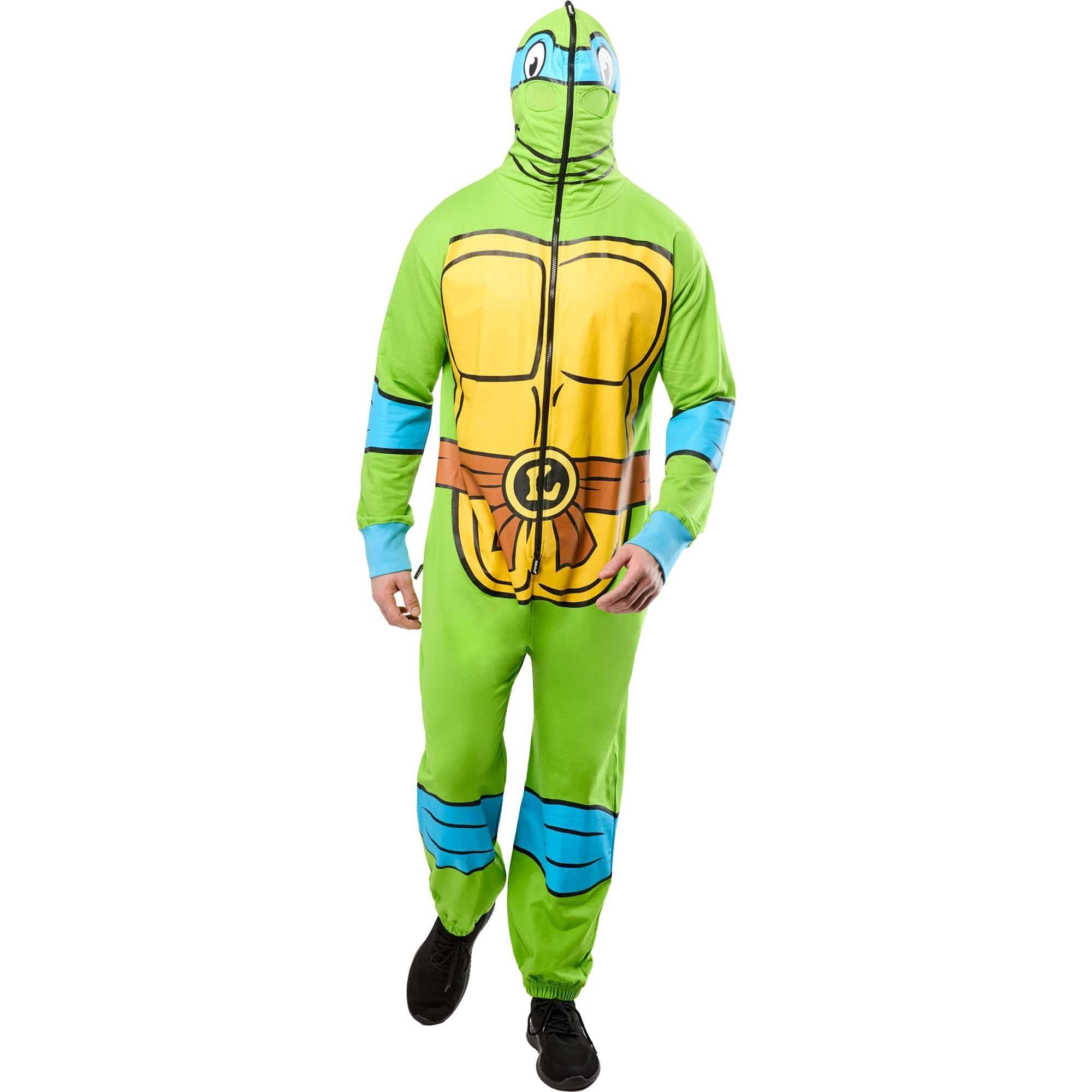 Adult Teenage Mutant Ninja Turtles Classic Leonardo Zipsters Costume - Image 5