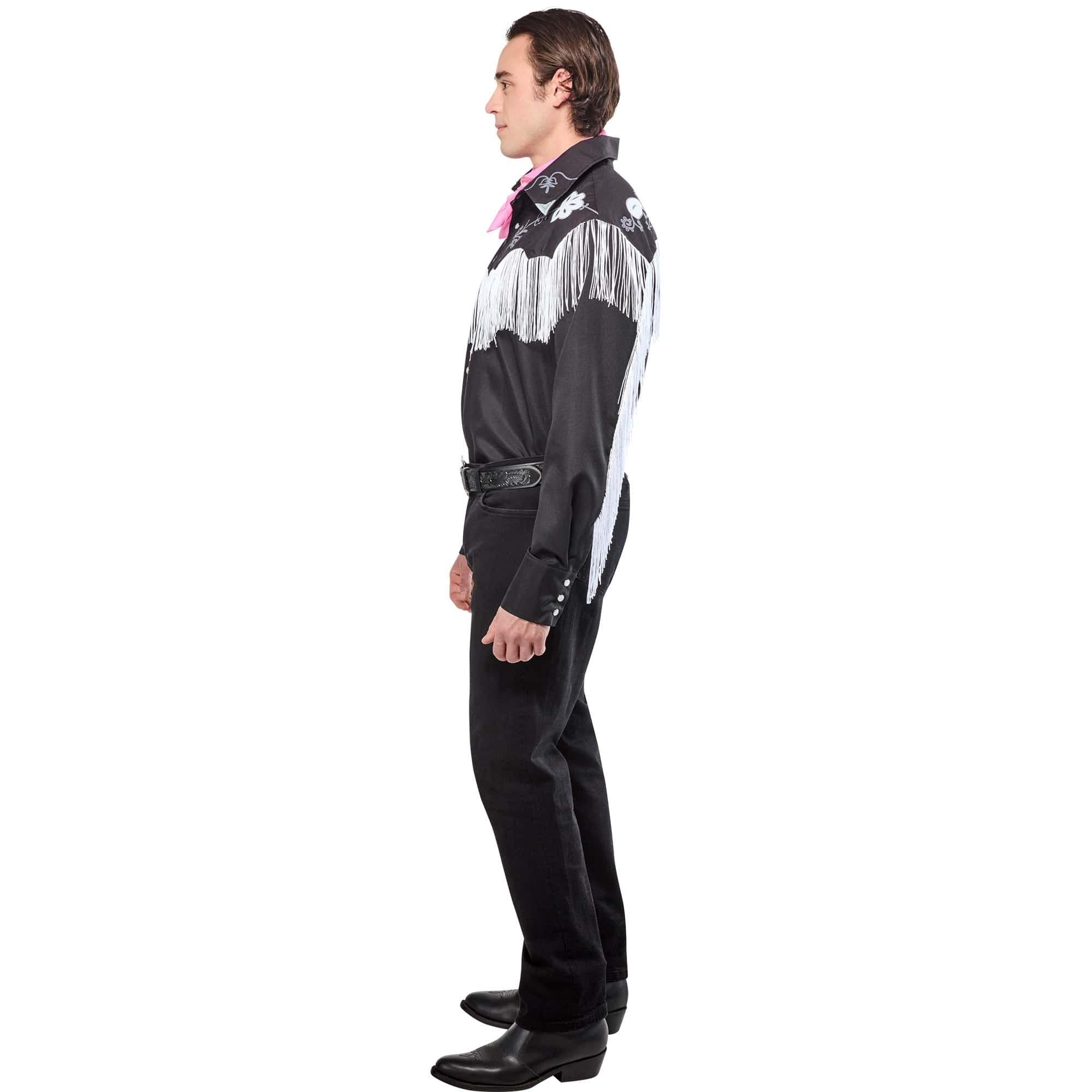 Men's Barbie Movie Western Ken Costume Top and Scarf - Image 2