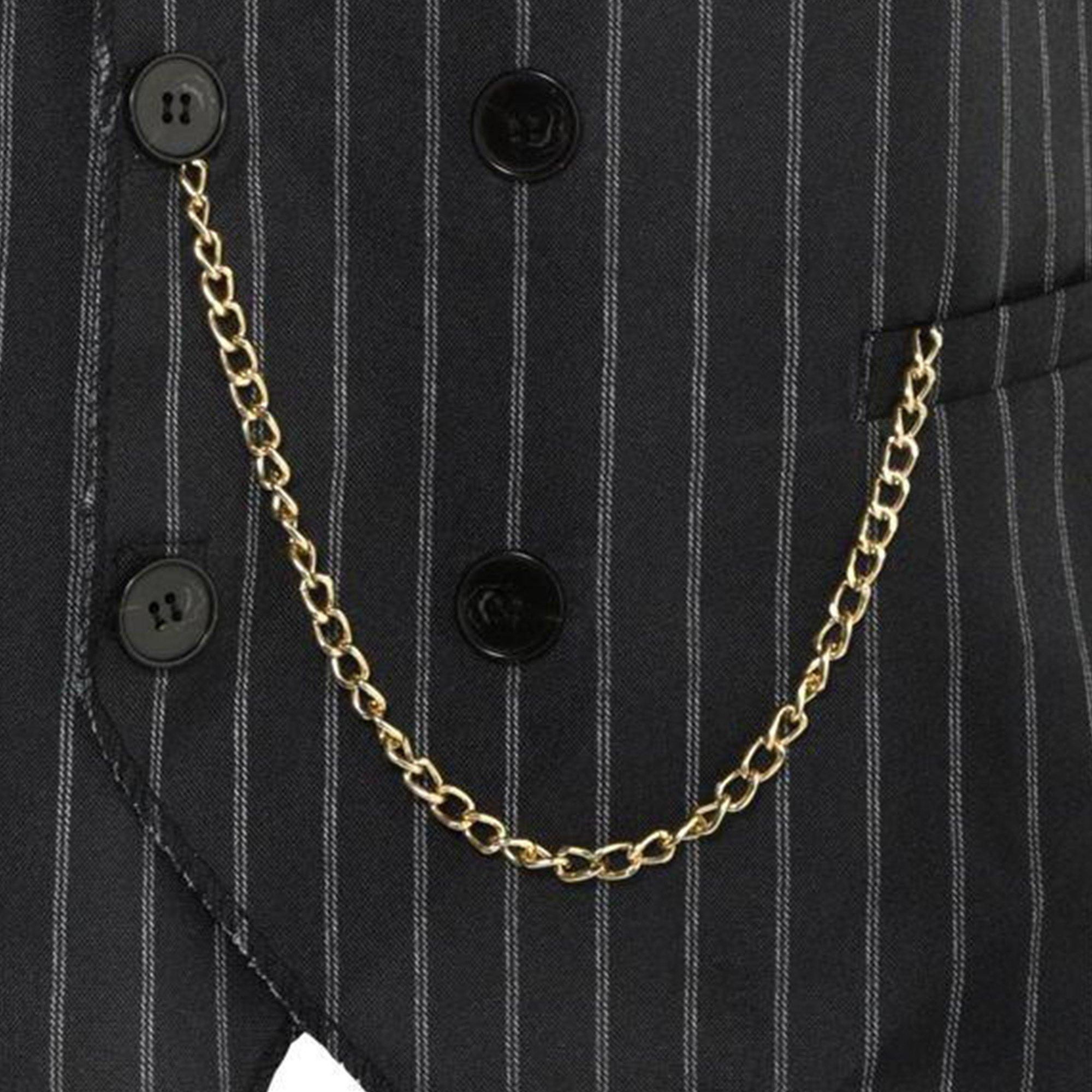Roaring 20s Gangster Vest for Adults - Image 5