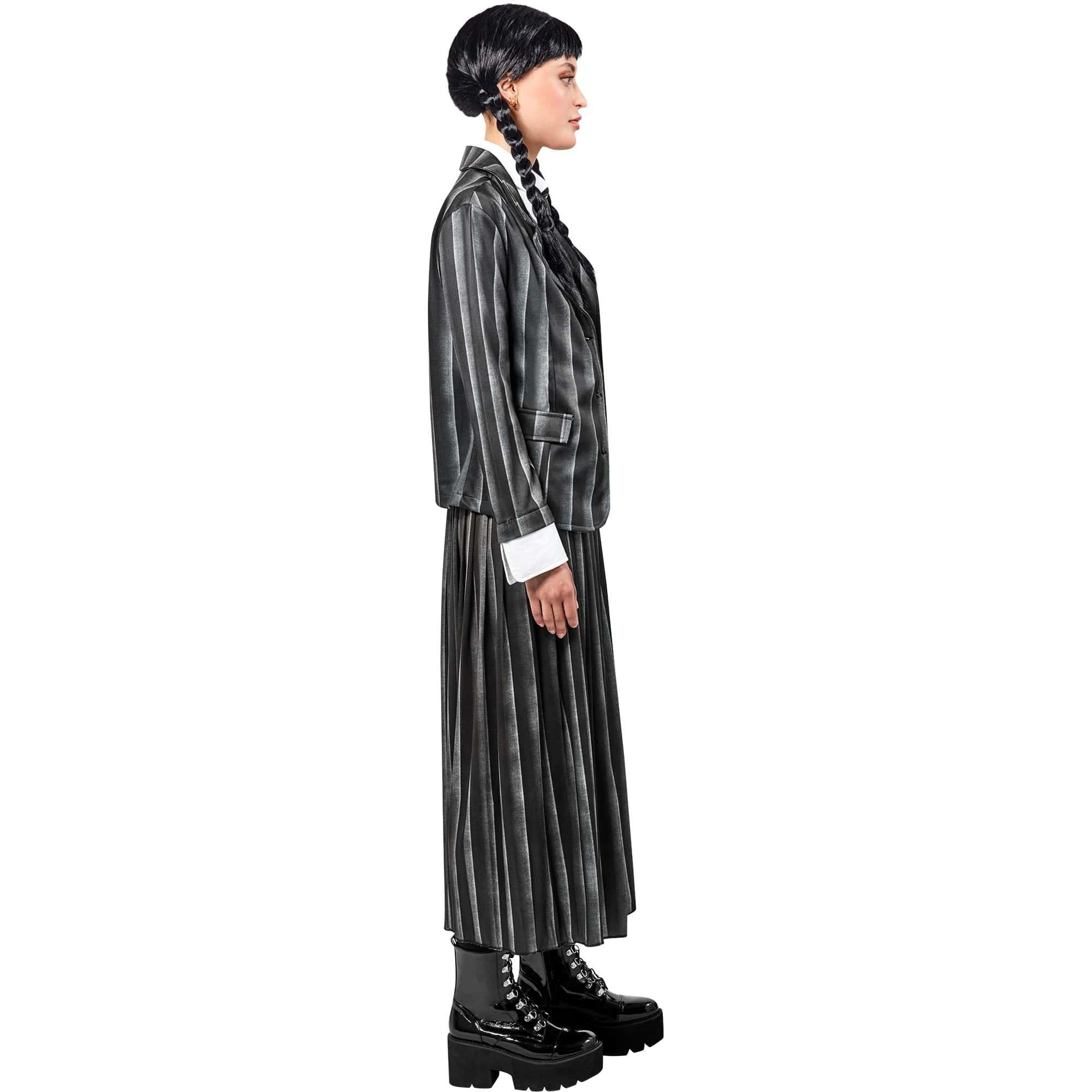 Wednesday Addams Nevermore Academy Uniform Adult Costume - Image 2