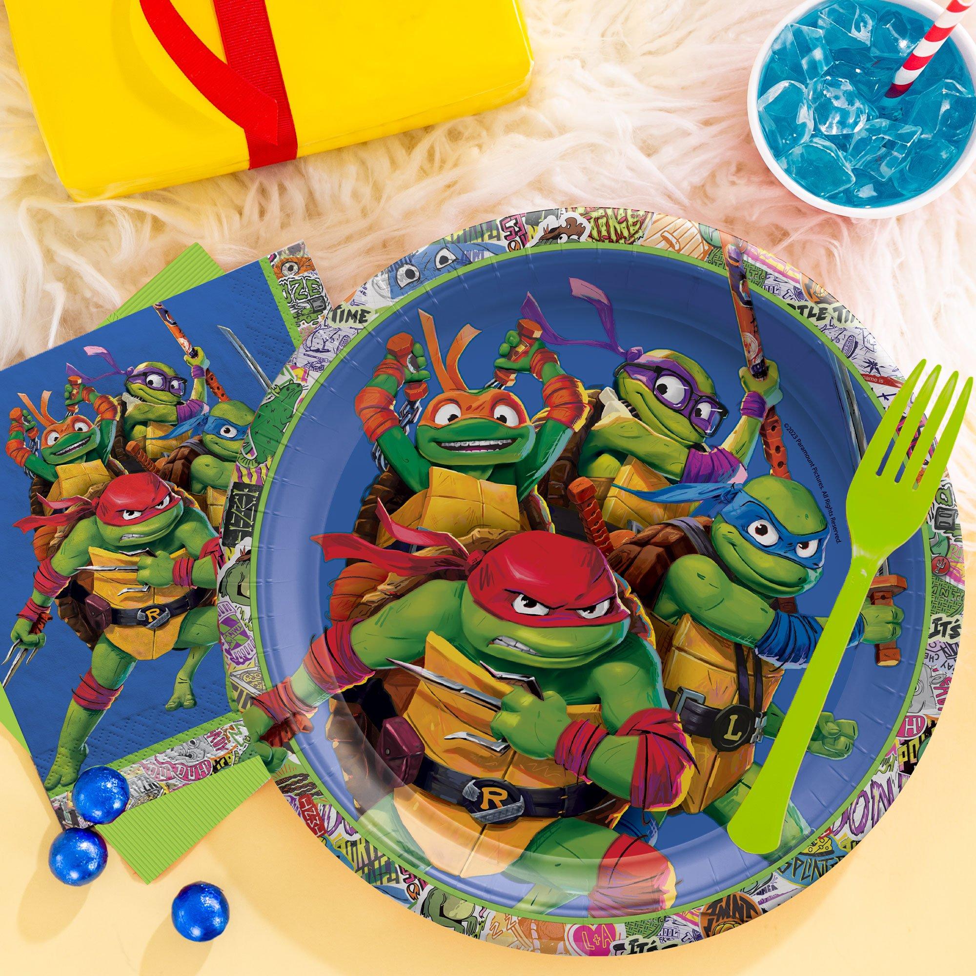 TMNT Paper Lunch Napkins. 6.5in. 16ct - Teenage Mutant Ninja Turtles: Mutant Mayhem - Image 2