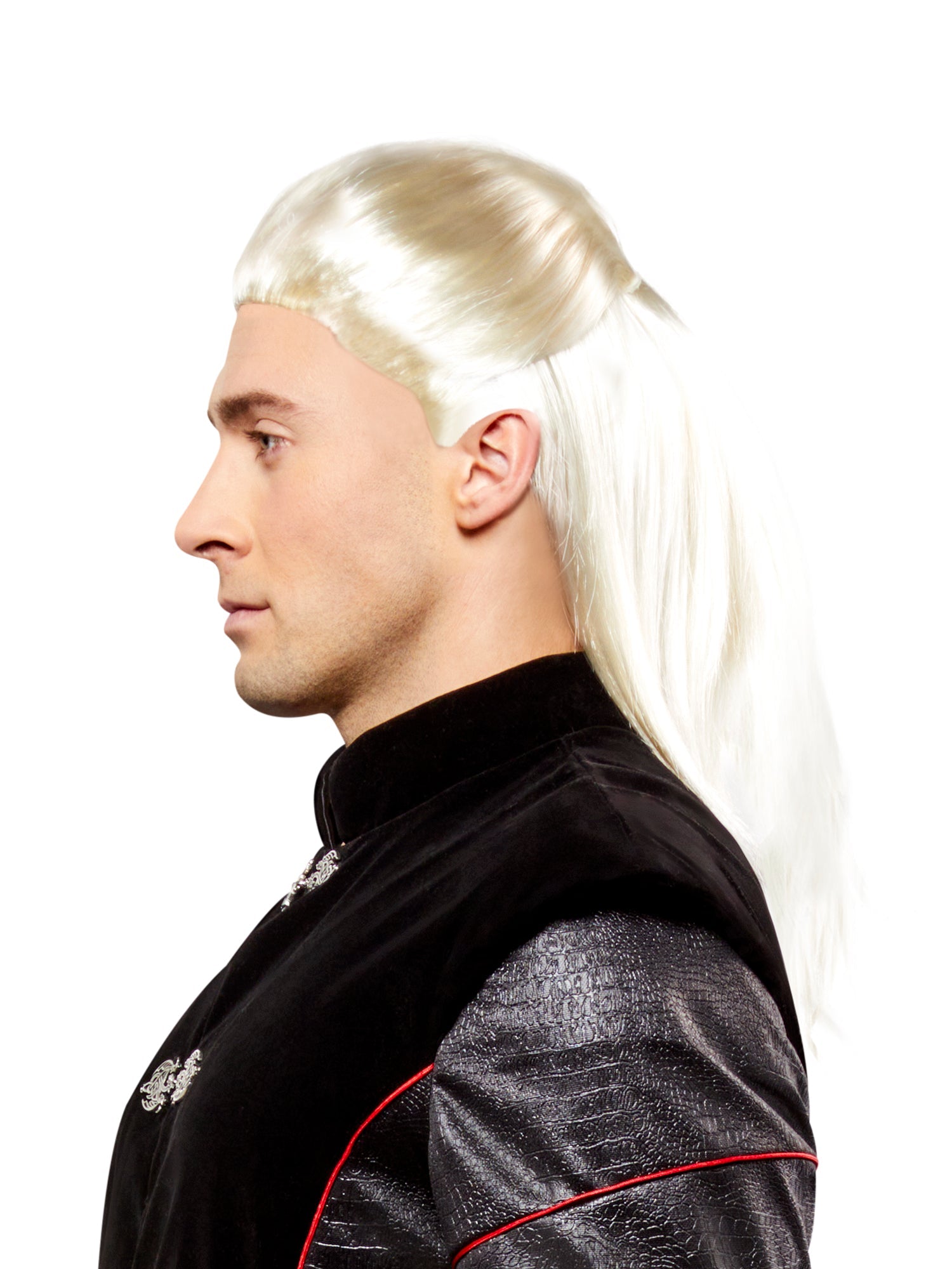 Men's House of the Dragon Daemon Targaryen Blonde Wig - Image 3