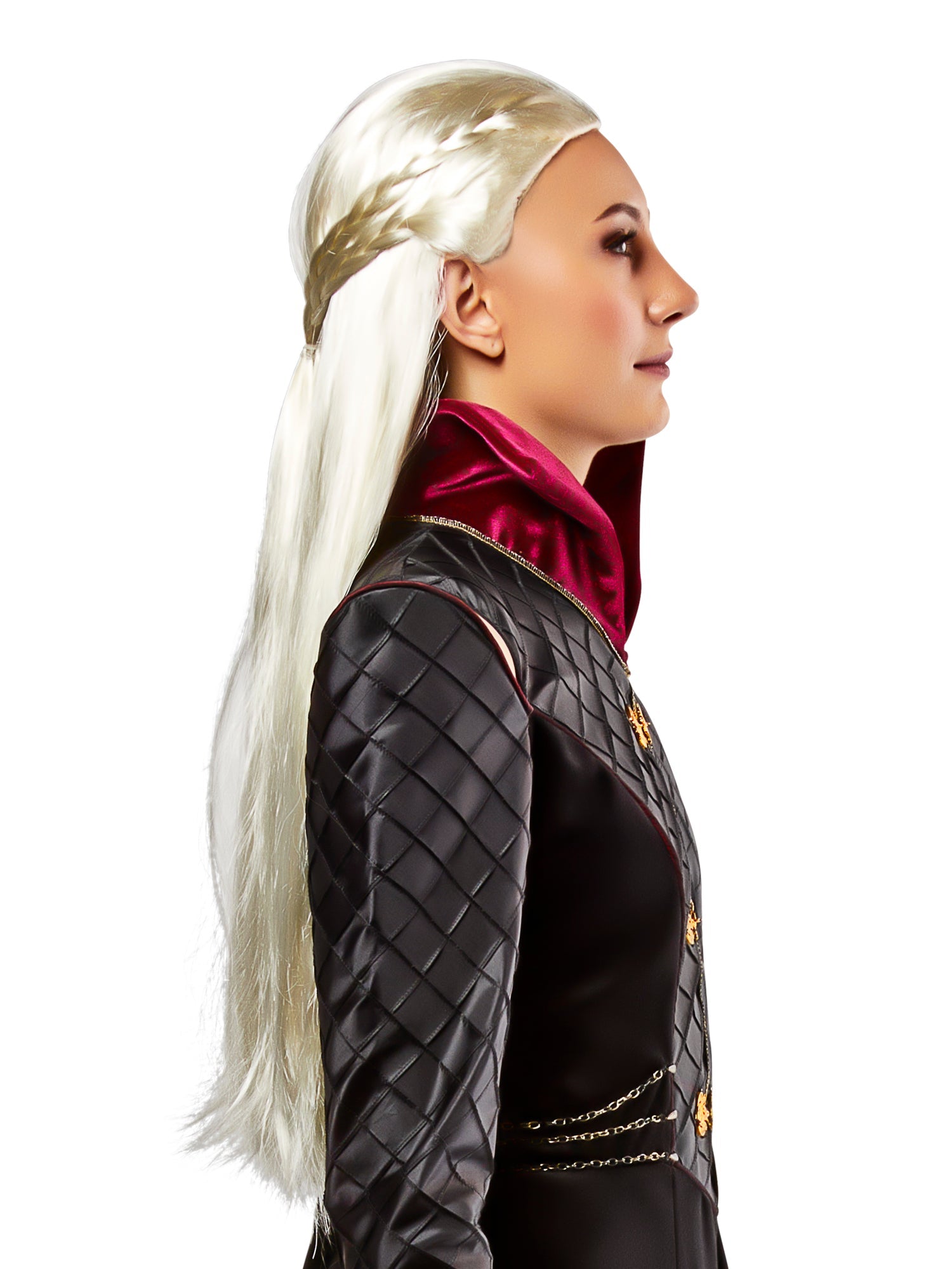 Women's House of the Dragon Rhaenyra Targaryen Blonde Wig - Image 3