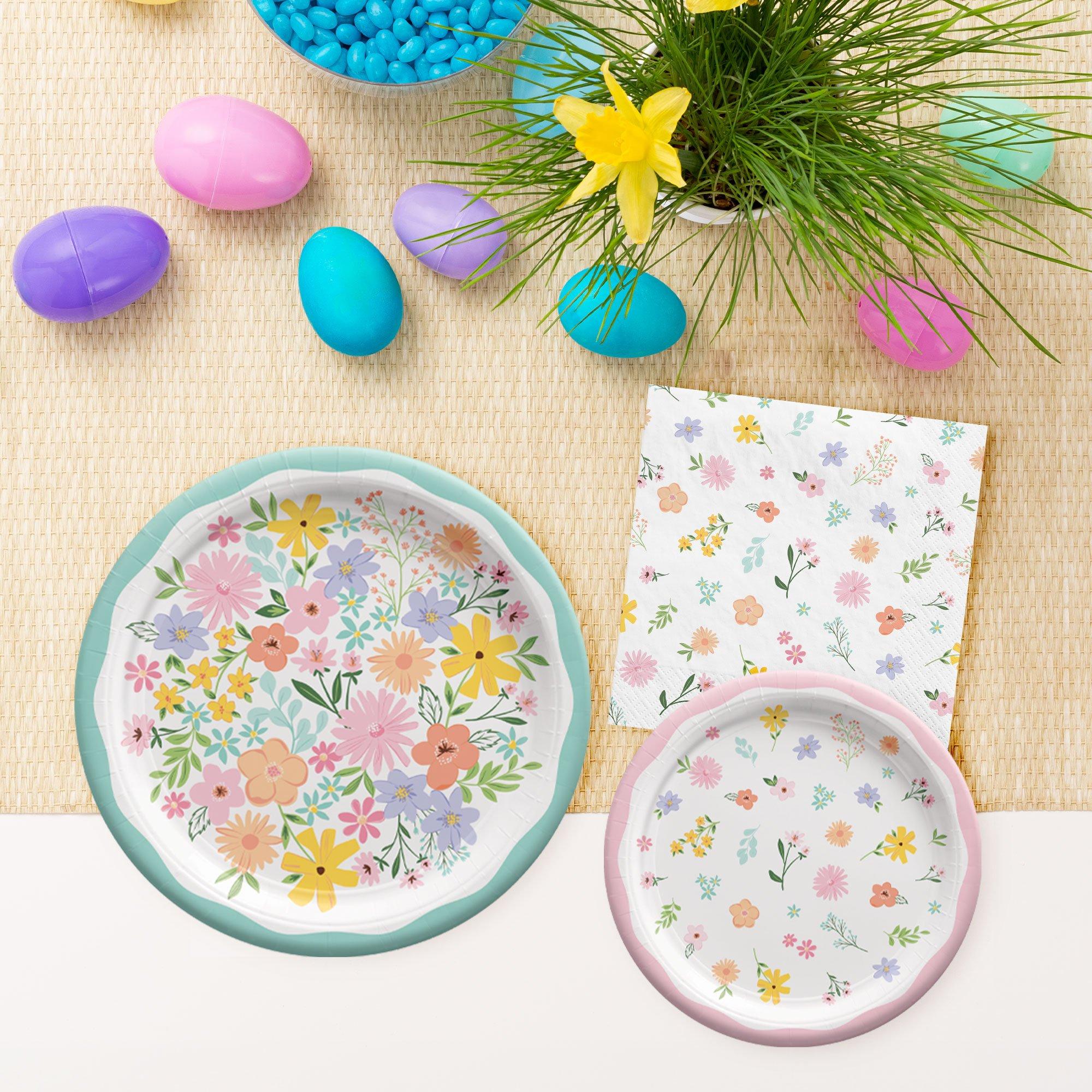 Springtime Blooms Paper Lunch Napkins. 6.5in. 16ct - Image 2